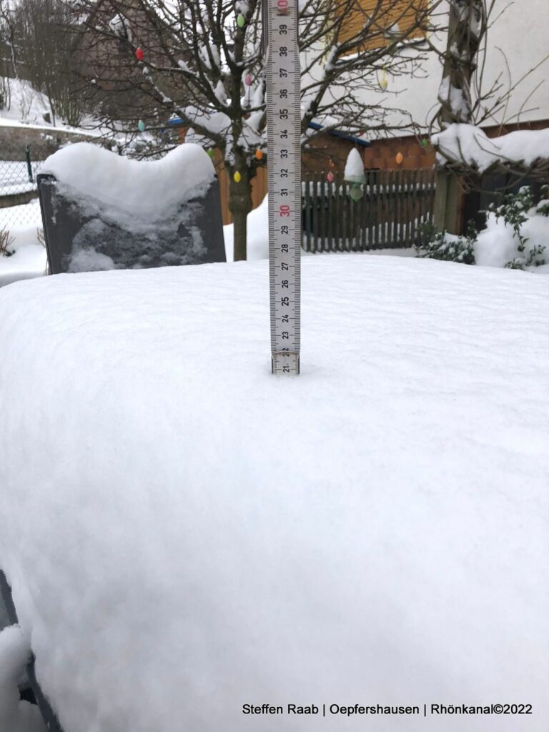 Fotos Schneek Nstler Aus Der Rh N Wintereinbruch Im April Macht