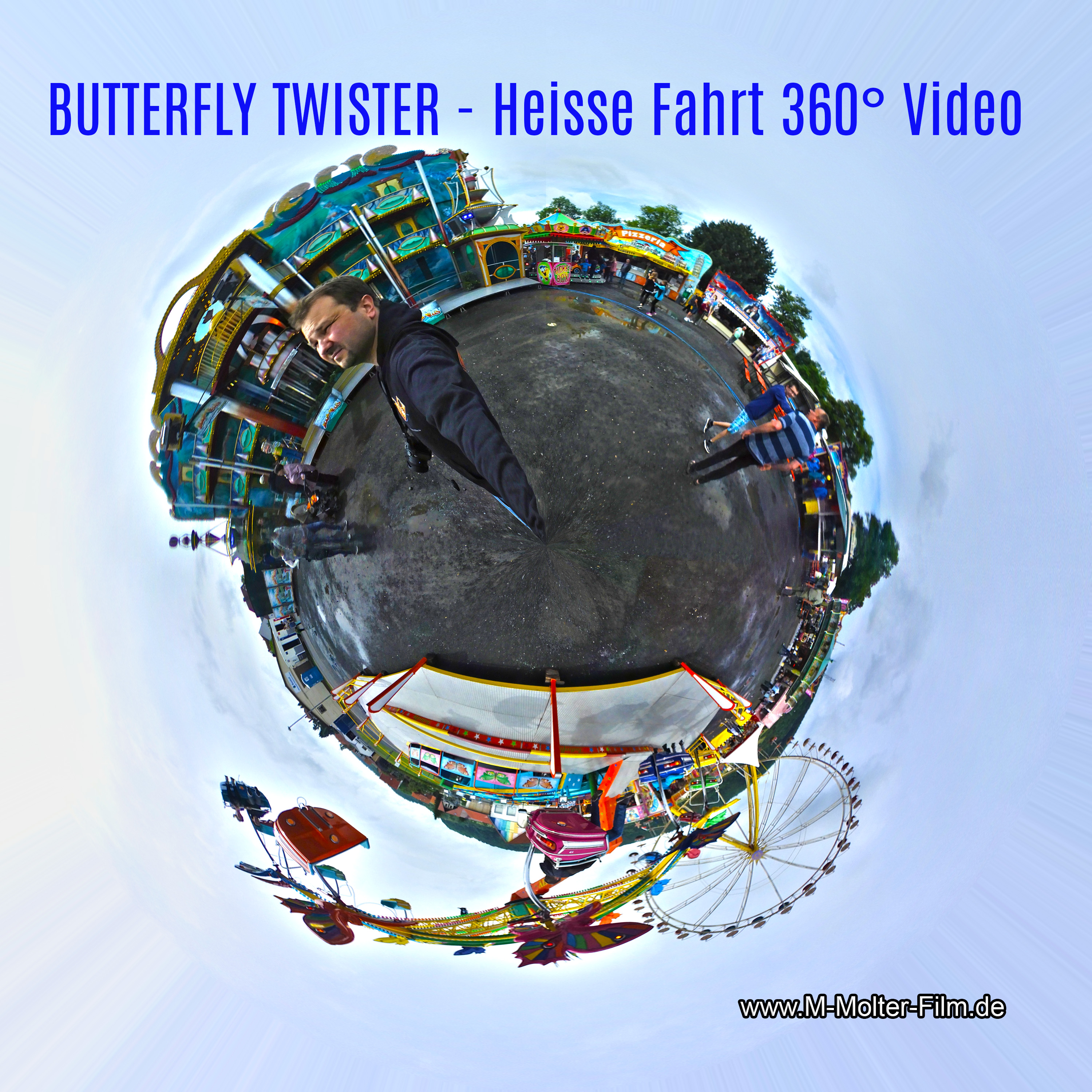 BUTTERFLY TWISTER - Heisse Fahrt 360° Video