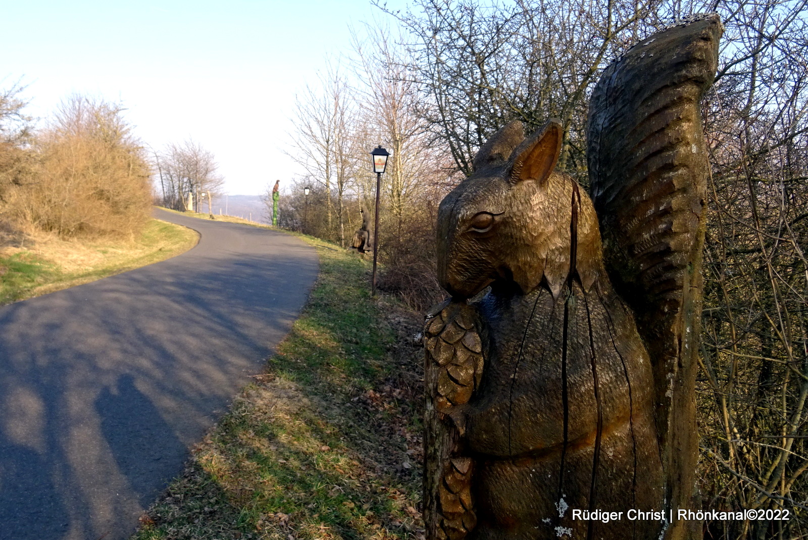 Skulpturen von der Kunstmeile am Kazenstein