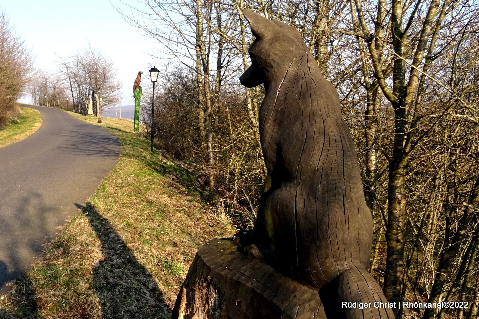 Skulpturen von der Kunstmeile am Kazenstein