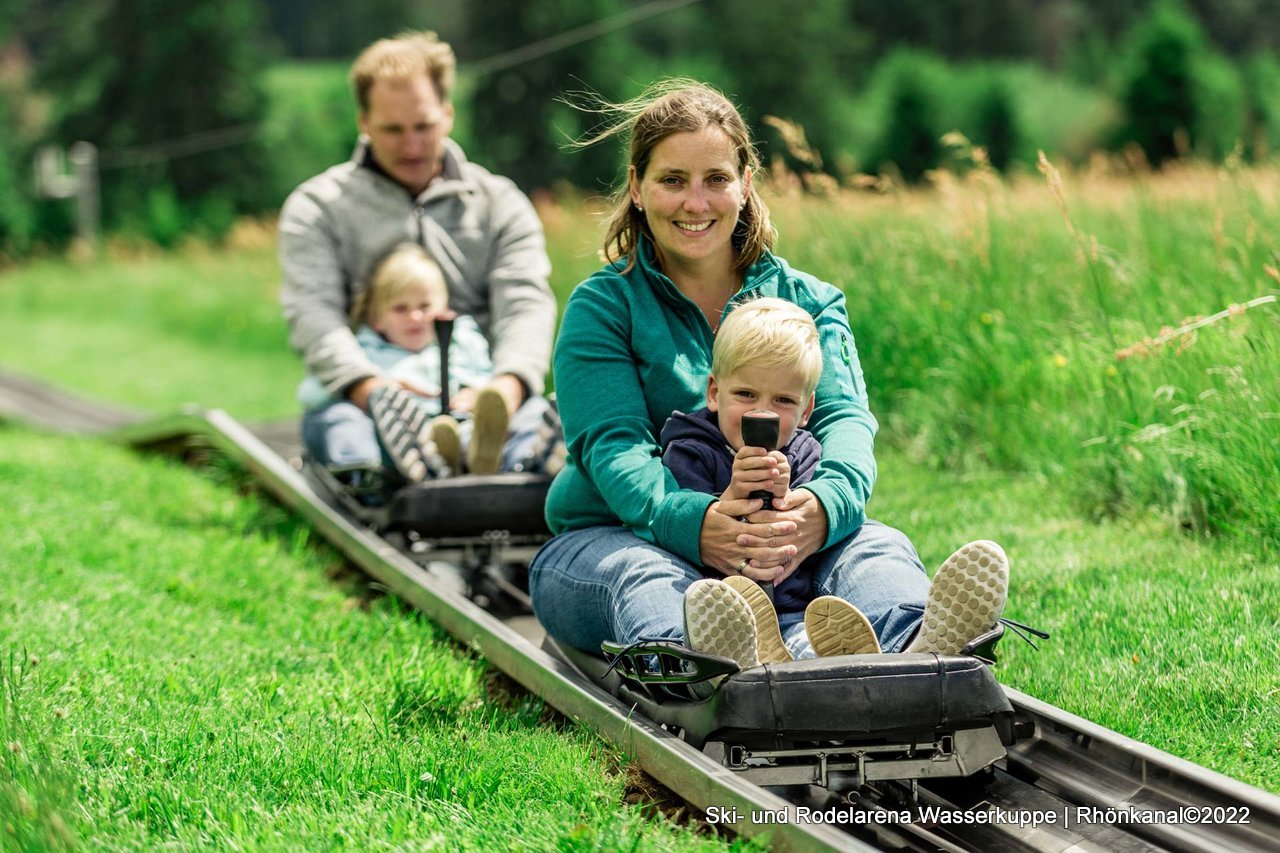 Sommerrodelbahn Ausflugsziel Ski- und Rodelarena Hoherodskopf