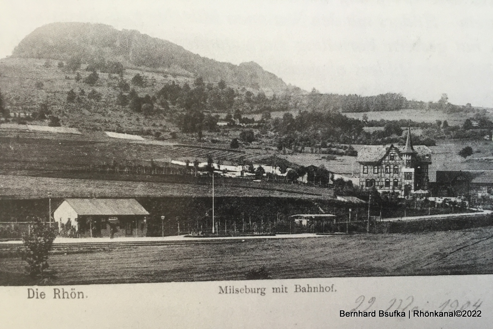 Bahnhof Milseburg, 1904