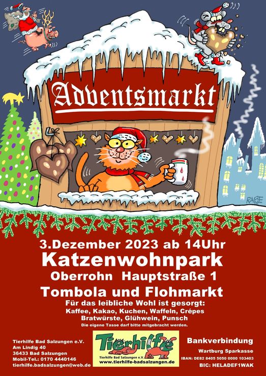 2023-11-27_Adventsmarkt_Tierhilfe Bad Salzungen_Katzenwohnpark