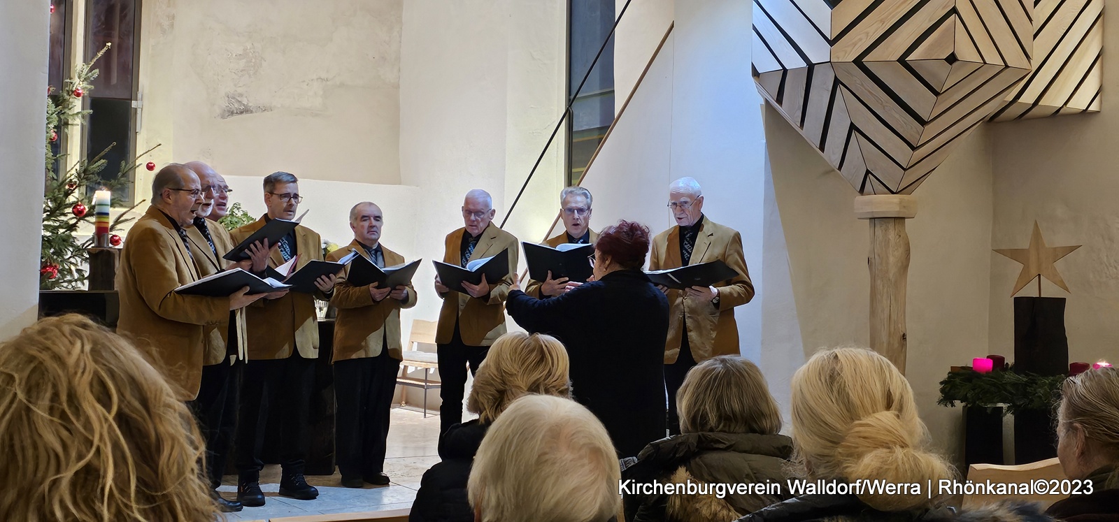 2023-12-20_Kirchenburg Walldorf_Liederkranz 1921 Rohr